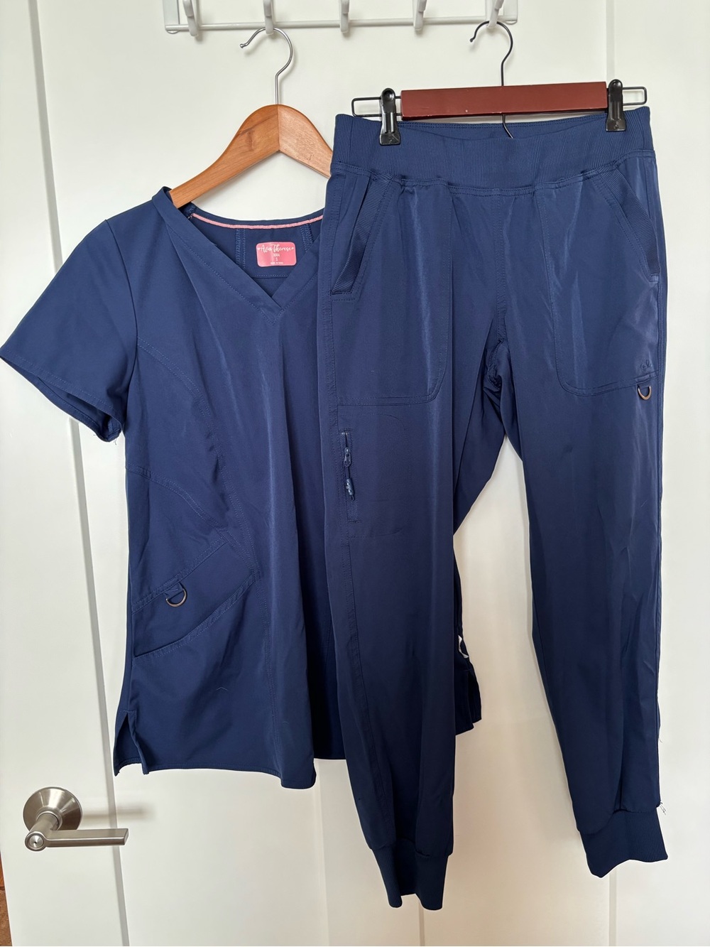 Navy Women's Scrub Set (Ava Therese)